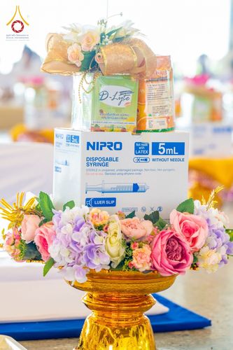 ภาพ No.49867:ประมวลภาพพิธีถวายคิลานเภสัช และอุปกรณ์ทางการแพทย์แด่คณะสงฆ์ วันเสาร์ที่ 20 สิงหาคม พ.ศ. 2565