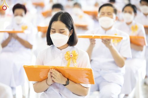 ภาพ No.46822:ประมวลภาพพิธีทอดผ้าป่าธรรมชัย ณ วัดพระธรรมกาย (5 มิถุนายน พ.ศ. 2565)