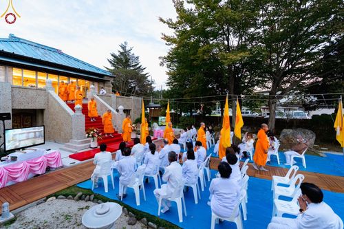 ภาพ No.56432:ประมวลภาพพิธีทอดกฐินสมโภชพระประธาน ณ วัดพระธรรมกายโทชิหงิ ประเทศญี่ปุ่น