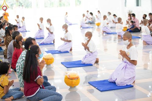 ภาพ No.44058:ประมวลภาพพิธีบรรพชาสามเณร โครงการบรรพชาสามเณรฟื้นฟูพระพุทธศาสนาทั่วไทย ณ ศูนย์อบรมเยาวชนธุดงคสถานชุมพร