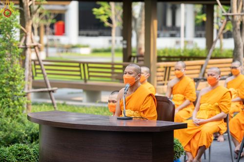 ภาพ No.44438:ประมวลภาพพิธีปลงผม โครงการบรรพชาสามเณรหน่อแก้วเปรียญธรรมรุ่นที่ 10