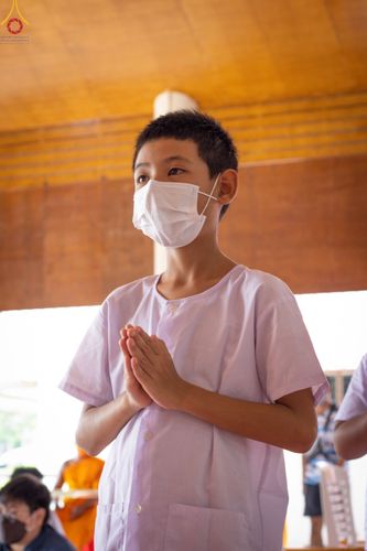 ภาพ No.44813:ประมวลภาพพิธีบรรพชา ในโครงการบรรพชาสามเณรฟื้นฟูพระพุทธศาสนาทั่วไทย ณ ศูนย์อบรมเยาวชนบางปะหัน