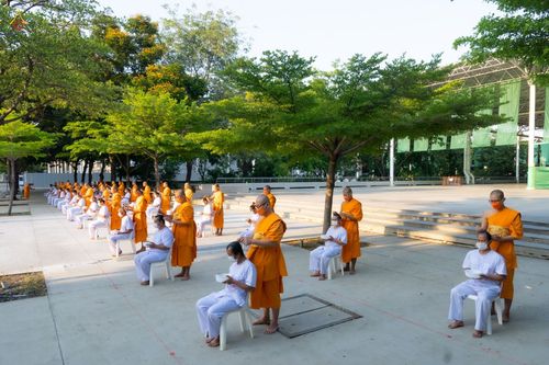 ภาพ No.44159:ประมวลภาพพิธีตัดปอยผมนาคธรรมทายาท รุ่นวันคุ้มครองโลกเฟส 1  ณ วัดพระธรรมกาย