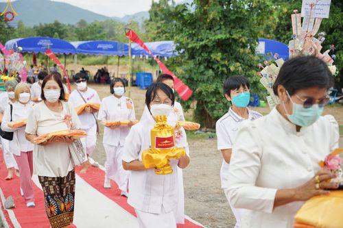 ภาพ No.53547:ประมวลภาพพิธีทอดกฐินสามัคคี ณ ธุดงคสถานลำพูน จ.ลำพูน (วันที่ 16 ตุลาคม พ.ศ. 2565)