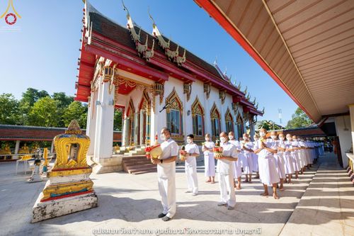 ภาพ No.40420:พิธีตัดปอยผม ปลงผม ขอขมารับผ้าไตรและพิธีบรรพชา ในโครงการอุปสมบท บูชาธรรมมหาปูชนียาจารย์ ประจำปี 2564 ชุดที่ 13