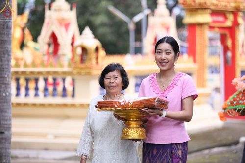 ภาพ No.54062:ประมวลภาพพิธีทอดกฐินสามัคคี ณ วัดเหล่าฝ้าย จ.ยโสธร (วันที่ 16 ตุลาคม พ.ศ. 2565)