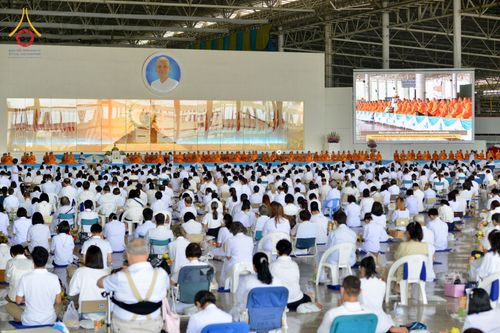 ภาพ No.49868:ประมวลภาพพิธีถวายคิลานเภสัช และอุปกรณ์ทางการแพทย์แด่คณะสงฆ์ วันเสาร์ที่ 20 สิงหาคม พ.ศ. 2565