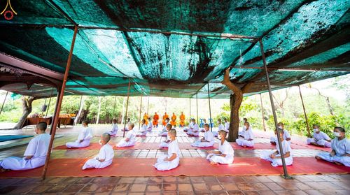 ภาพ No.44738:ประมวลภาพพิธีบรรพชา ในโครงการบรรพชาสามเณร ฟื้นฟูพระพุทธศาสนาทั่วไทย ณ เมืองโบราณ
