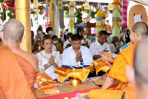 ภาพ No.54015:ประมวลภาพพิธีทอดกฐินสามัคคี ณ วัดฉิมพลี จ.อำนาจเจริญ (วันที่ 16 ตุลาคม พ.ศ. 2565)