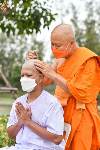 ภาพ No.44130:ประมวลภาพพิธีตัดปอยผมนาคธรรมทายาท รุ่นวันคุ้มครองโลกเฟส 2  ณ วัดพระธรรมกาย