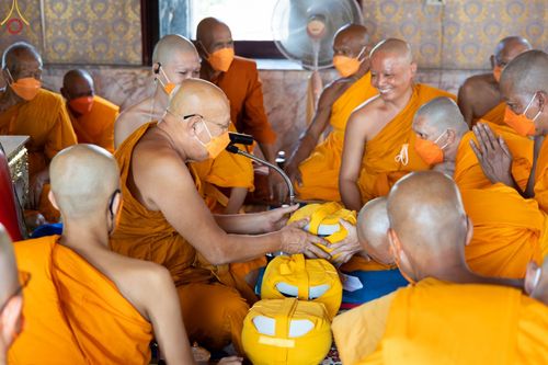 ภาพ No.66349:พิธีอุปสมบทวัดวรนายกรังสรรค์เจติยบรรพตาราม อ.บางปะหัน จ.พระนครศรีอยุธยา รับบุญจัดงานโดยศูนย์อบรมเยาวชนบางปะหัน และสำนักศรัทธาภิบาล เมื่อวันที่ 7 ธันวาคม พ.ศ. 2565