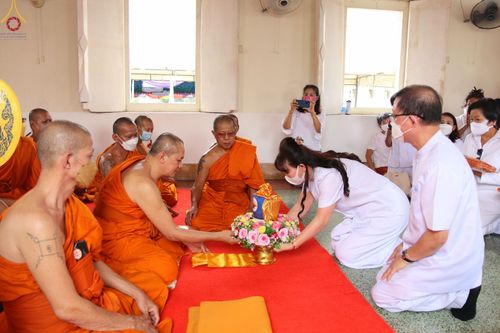 ภาพ No.55676:ประมวลภาพพิธีทอดกฐินสามัคคี ณ วัดศรีวนาราม จ.สมุทรสาคร  (วันที่ 23 ตุลาคม พ.ศ. 2565)