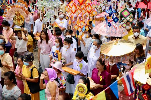 ภาพ No.53137:ประมวลภาพพิธีทอดกฐินสามัคคี ณ วัดถ้ำห้วยกลาง จ.ชุมพร (วันที่ 15 ตุลาคม พ.ศ. 2565)