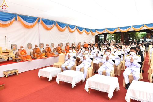 ภาพ No.51875:พิธีพระราชทานเพลิงศพพระเทพวรเวที (บุญศรี ปุญฺญสิริ น.ธ.เอก, ป.ธ.๔) อดีตผู้ช่วยเจ้าอาวาสวัดปากน้ำ 