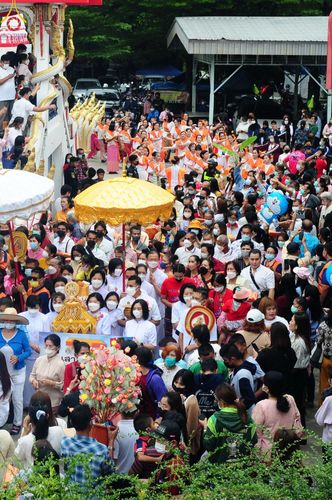 ภาพ No.54094:ประมวลภาพพิธีทอดกฐินสามัคคี ณ วัดคุณหญิงส้มจีน จ.ปทุมธานี (วันที่ 16 ตุลาคม พ.ศ. 2565)