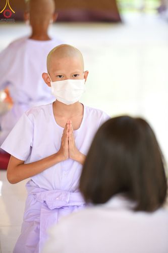 ภาพ No.44909:ประมวลภาพพิธีรรพชา โครงการบรรพชาสามเณรฟื้นฟูพระพุทธศาสนาทั่วไทย ณ ศูนย์อบรมเยาวชนบุญประสาน