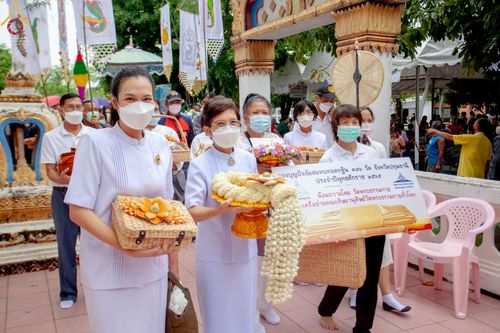 ภาพ No.54028:ประมวลภาพพิธีทอดกฐินสามัคคี ณ วัดเวฬุวัน จ.ปทุมธานี (วันที่ 16 ตุลาคม พ.ศ. 2565)