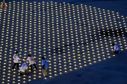 ภาพ No.44984:ประมวลภาพพิธีจุดประทีป​ วันคุ้ม​ครองโลก ณ วัดพระธรรมกาย