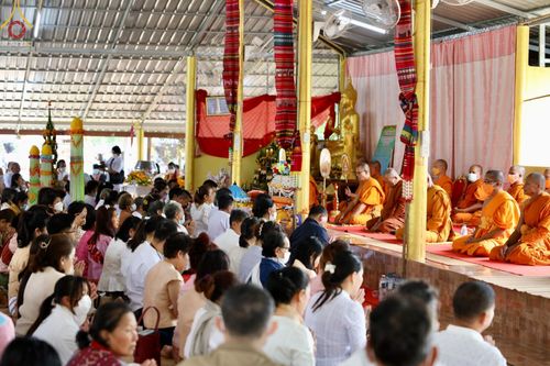 ภาพ No.54017:ประมวลภาพพิธีทอดกฐินสามัคคี ณ วัดฉิมพลี จ.อำนาจเจริญ (วันที่ 16 ตุลาคม พ.ศ. 2565)