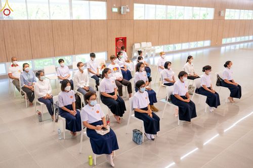 ภาพ No.46615:ประมวลภาพพิธีปฐมนิเทศเปิดเรียน โรงเรียนพระปริยัติธรรม ประจำปีการศึกษา 2565 ณ วัดพระธรรมกาย