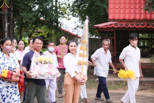 ภาพ No.54063:ประมวลภาพพิธีทอดกฐินสามัคคี ณ วัดเหล่าฝ้าย จ.ยโสธร (วันที่ 16 ตุลาคม พ.ศ. 2565)