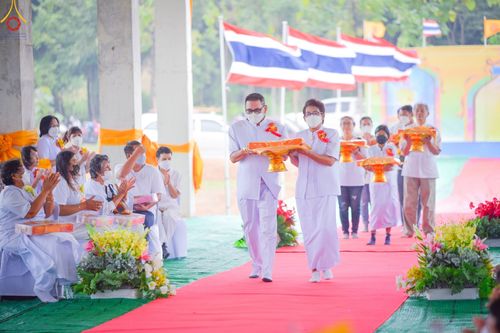 ภาพ No.53680:ประมวลภาพพิธีทอดกฐินเพื่อสร้างอาคารปฏิบัติธรรม ณ ธุดงคสถานเขาย้อย จ.เพชรบุรี (วันที่ 16 ตุลาคม พ.ศ. 2565)