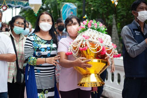 ภาพ No.54030:ประมวลภาพพิธีทอดกฐินสามัคคี ณ วัดเวฬุวัน จ.ปทุมธานี (วันที่ 16 ตุลาคม พ.ศ. 2565)