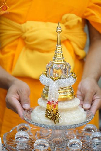 ภาพ No.47888:ประมวลภาพมูลนิธิธรรมกาย ถวายเทียนพรรษา อัญเชิญพระธาตุถวายวัดเถรวาทเวียดนาม