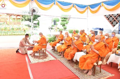 ภาพ No.51874:พิธีพระราชทานเพลิงศพพระเทพวรเวที (บุญศรี ปุญฺญสิริ น.ธ.เอก, ป.ธ.๔) อดีตผู้ช่วยเจ้าอาวาสวัดปากน้ำ 