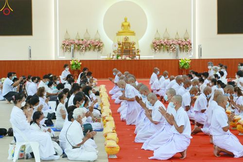 ภาพ No.48139:ประมวลภาพพิธีบรรพชาอุปสมบท รุ่นเข้าพรรษา ปี 2565 ณ ศูนย์อบรมเยาวชนกาญจนบุรี