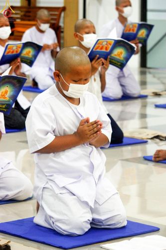 ภาพ No.44112:ประมวลภาพพิธีตัดปอยผมนาคธรรมทายาท ณ ธุดงคสถานจันทปุระ