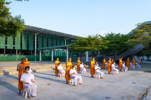 ภาพ No.44161:ประมวลภาพพิธีตัดปอยผมนาคธรรมทายาท รุ่นวันคุ้มครองโลกเฟส 1  ณ วัดพระธรรมกาย