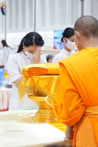 ภาพ No.53971:ประมวลภาพพิธีทอดกฐินบรมจักรพรรดิ ณ สถาบันธรรมชัย (วันที่ 16 ตุลาคม พ.ศ. 2565)