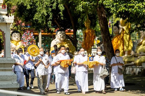 ภาพ No.52759:ประมวลภาพพิธีทอดกฐินสามัคคี ณ วัดไผ่โรงวัว จังหวัดสุพรรณบุรี (วันที่ 13 ตุลาคม พ.ศ. 2565)