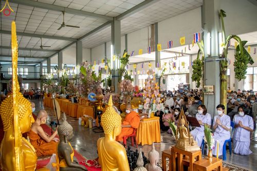 ภาพ No.52692:ประมวลภาพพิธีทอดกฐินสามัคคี ณ วัดหนองโพธิ์ จังหวัดนครปฐม (วันที่ 11 ตุลาคม พ.ศ. 2565)