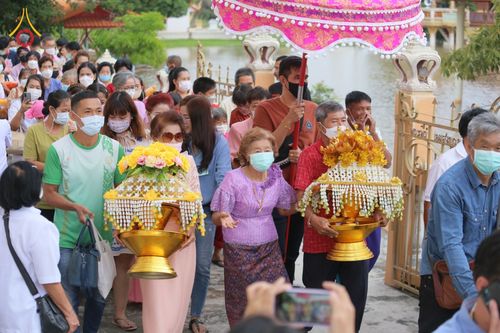 ภาพ No.53448:ประมวลภาพพิธีทอดกฐินสามัคคี ณ วัดบ้านด่าน จ.สุพรรณบุรี (วันที่ 15 ตุลาคม พ.ศ. 2565)