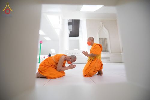 ภาพ No.48381:ประมวลภาพพิธีอธิษฐานพรรษาของคณะสงฆ์ วัดพระธรรมกาย ปีพุทธศักราช 2565