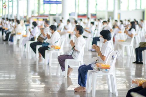 ภาพ No.47811:ประมวลภาพพิธีบุพเปตพลี ครั้งที่ 125 เนื่องในวันพระ แรม 14 ค่ำ เดือน 7