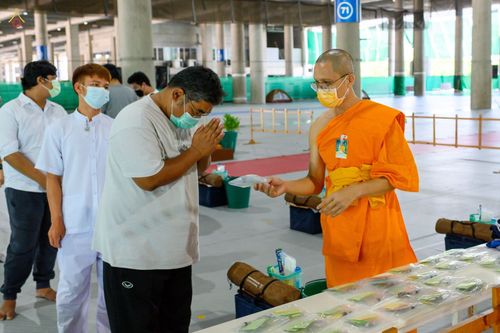 ภาพ No.47265:ประมวลภาพธรรมทายาท เข้ารับการอบรม ในโครงการบรรพชาอุปสมบทหมู่รุ่นเข้าพรรษา 2565
