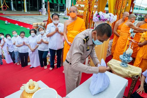 ภาพ No.49053:ประมวลภาพพิธีเก็บอัฐิและลอยอังคาร พระสุธรรมญาณวิเทศ  (สุธรรม สุธมฺโม)