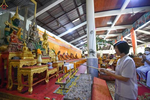 ภาพ No.54625:ประมวลภาพพิธีทอดกฐินสามัคคี ณ วัดมณีขวัญชัย จ.สระบุรี (วันที่ 22 ตุลาคม พ.ศ. 2565)