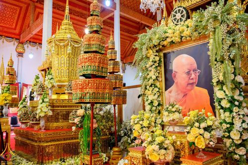 ภาพ No.40624:วัดพระธรรมกาย เป็นเจ้าภาพพิธีบำเพ็ญกุศลสวดพระอภิธรรมอุทิศถวายพระเดชพระคุณ พระวิสุทธิวงศาจารย์