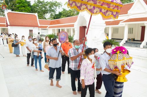 ภาพ No.53257:ประมวลภาพพิธีทอดกฐินสามัคคี ณ วัดโบสถ์บน จ.นนทบุรี