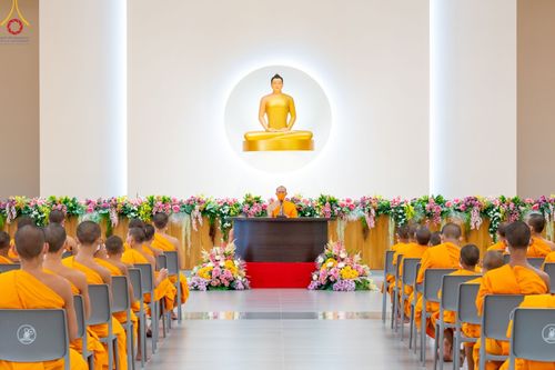 ภาพ No.46620:ประมวลภาพพิธีปฐมนิเทศเปิดเรียน โรงเรียนพระปริยัติธรรม ประจำปีการศึกษา 2565 ณ วัดพระธรรมกาย