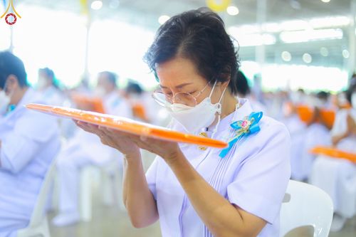 ภาพ No.46826:ประมวลภาพพิธีทอดผ้าป่าธรรมชัย ณ วัดพระธรรมกาย (5 มิถุนายน พ.ศ. 2565)