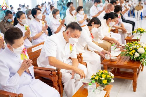 ภาพ No.46665:ประมวลภาพพิธีถวายสังฆทาน 323 วัด 4 จังหวัดชายแดนภาคใต้ (ออนไลน์) ปีที่ 18 ครั้งที่ 158