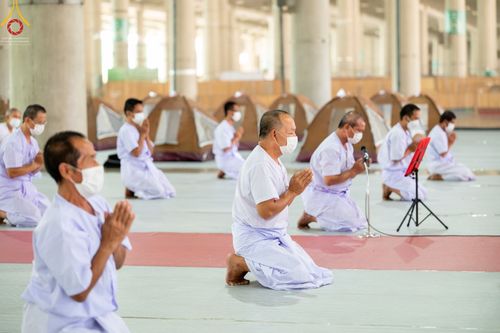 ภาพ No.44133:ประมวลภาพพิธีตัดปอยผมนาคธรรมทายาท รุ่นวันคุ้มครองโลกเฟส 2  ณ วัดพระธรรมกาย