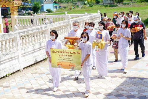 ภาพ No.55954:ประมวลภาพพิธีทอดกฐินสามัคคี ณ วัดโพธิ์ จ.พระนครศรีอยุธยา (วันที่ 23 ตุลาคม พ.ศ. 2565)