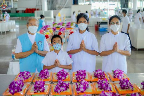 ภาพ No.47936:ประมวลภาพงานบุญวันอาทิตย์ต้นเดือนที่ 3 กรกฏาคม พ.ศ. 2565