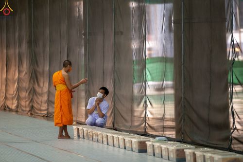 ภาพ No.47349:ประมวลภาพกิจวัตร-กิจกรรม ธรรมทายาท ในโครงการบรรพชาอุปสมบทหมู่ รุ่นเข้าพรรษา